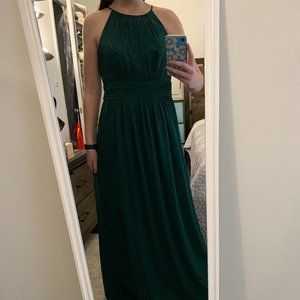 NWT David's Bridal Dress in Juniper Green